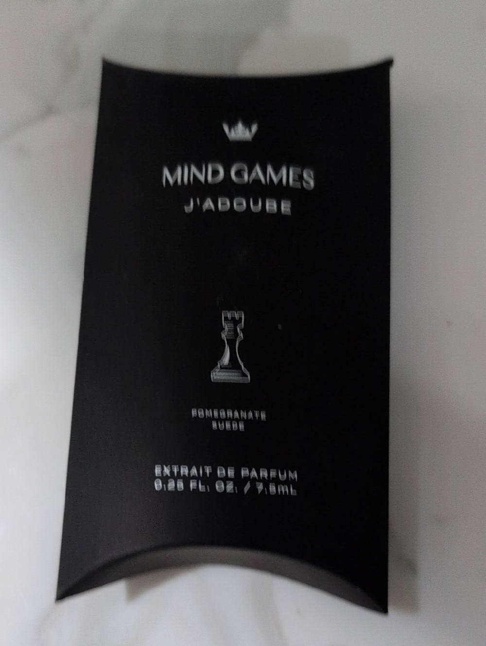 Mind Games J'adoube Pomegranate Suede Travel Discovery Size New In Box
